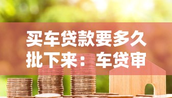 买车贷款要多久批下来：车贷审批最快几天能完成