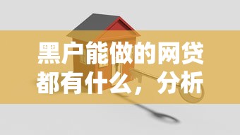黑户能做的网贷都有什么，分析五个2025最新贷款平台哪家好