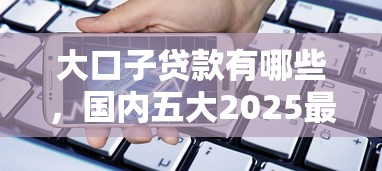 大口子贷款有哪些，国内五大2025最新不看征信的小额借款平台