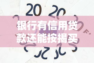 银行有信用贷款还能按揭买房吗：已有信用贷款能否申请房贷