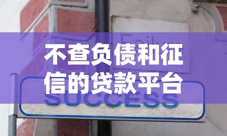 不查负债和征信的贷款平台2025年限时领方法！今日汇集五个不查征信的网贷口子借钱