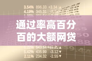 通过率高百分百的大额网贷2025年借贷实用指南！严选小额贷款通过率百分百