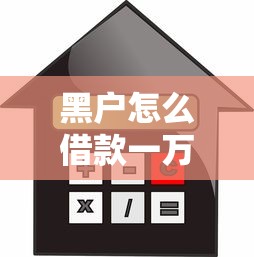 黑户怎么借款一万10月终于弄清楚！本篇隆重介绍！