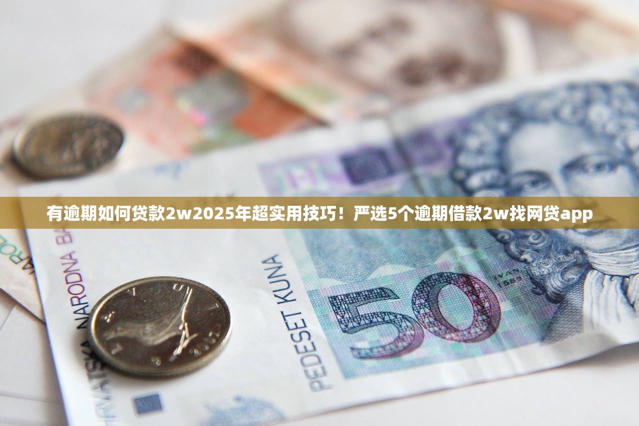 有逾期如何贷款2w2025年超实用技巧！严选5个逾期借款2w找网贷app