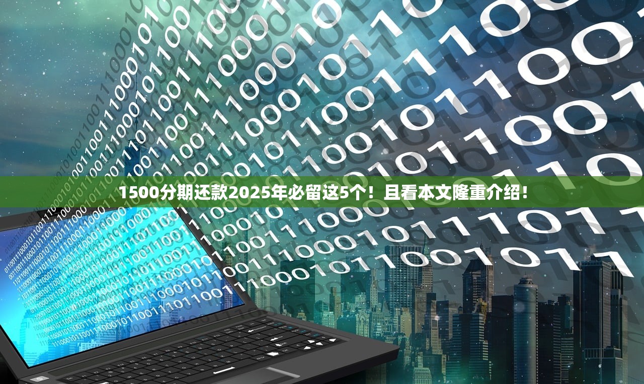 1500分期还款2025年必留这5个！且看本文隆重介绍！