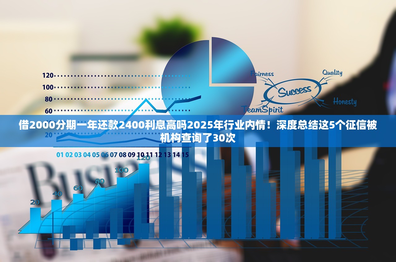 借2000分期一年还款2400利息高吗2025年行业内情！深度总结这5个征信被机构查询了30次