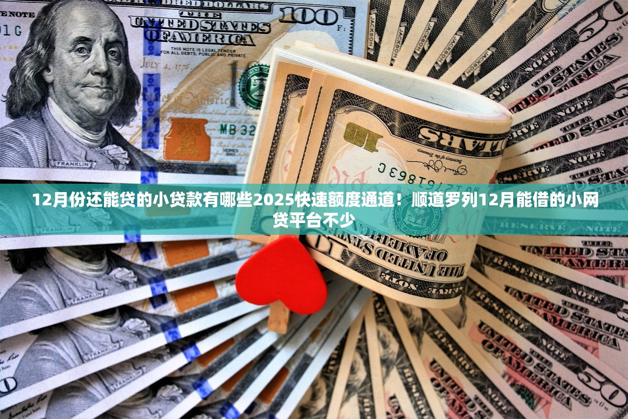 12月份还能贷的小贷款有哪些2025快速额度通道！顺道罗列12月能借的小网贷平台不少