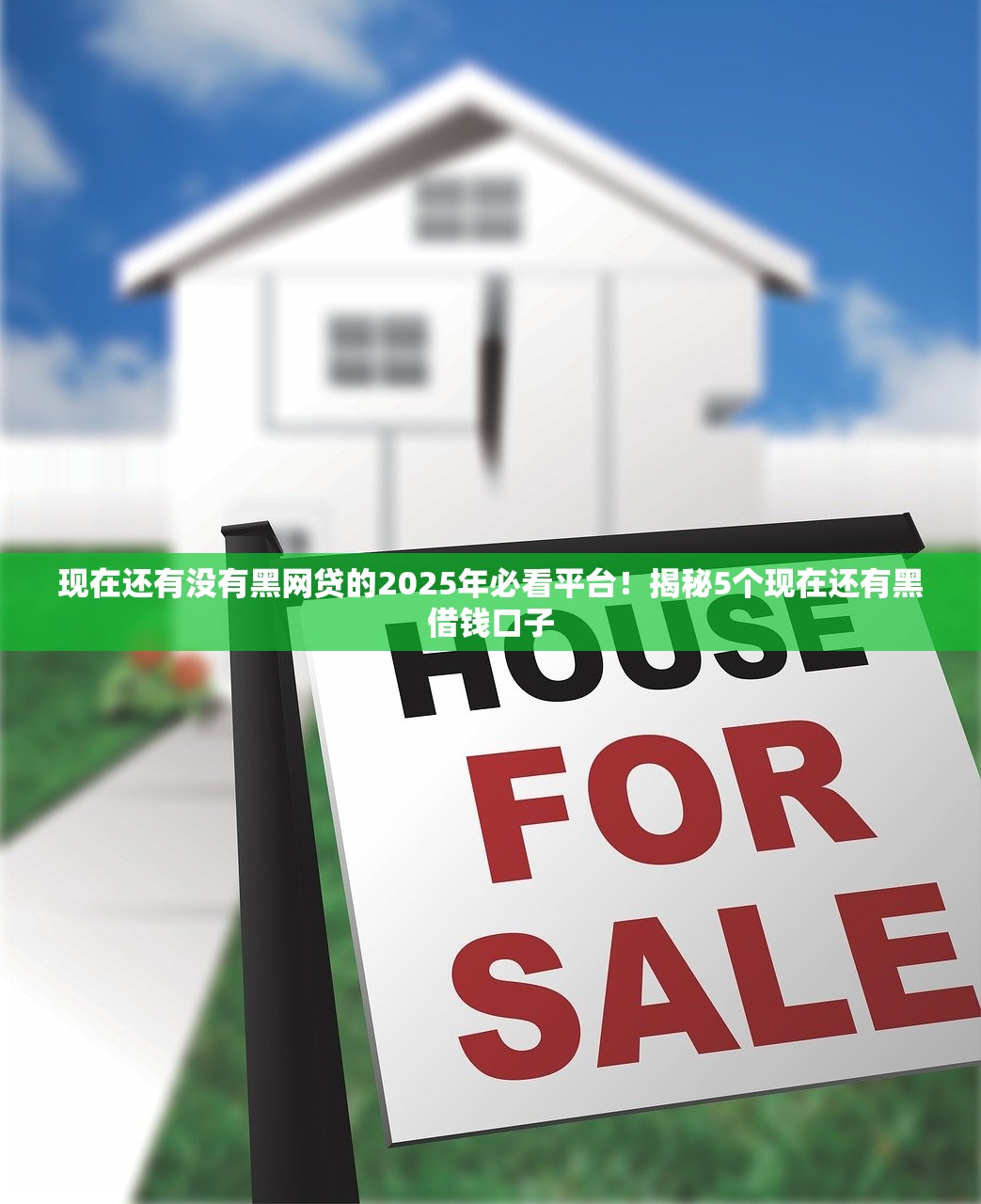 现在还有没有黑网贷的2025年必看平台！揭秘5个现在还有黑借钱口子