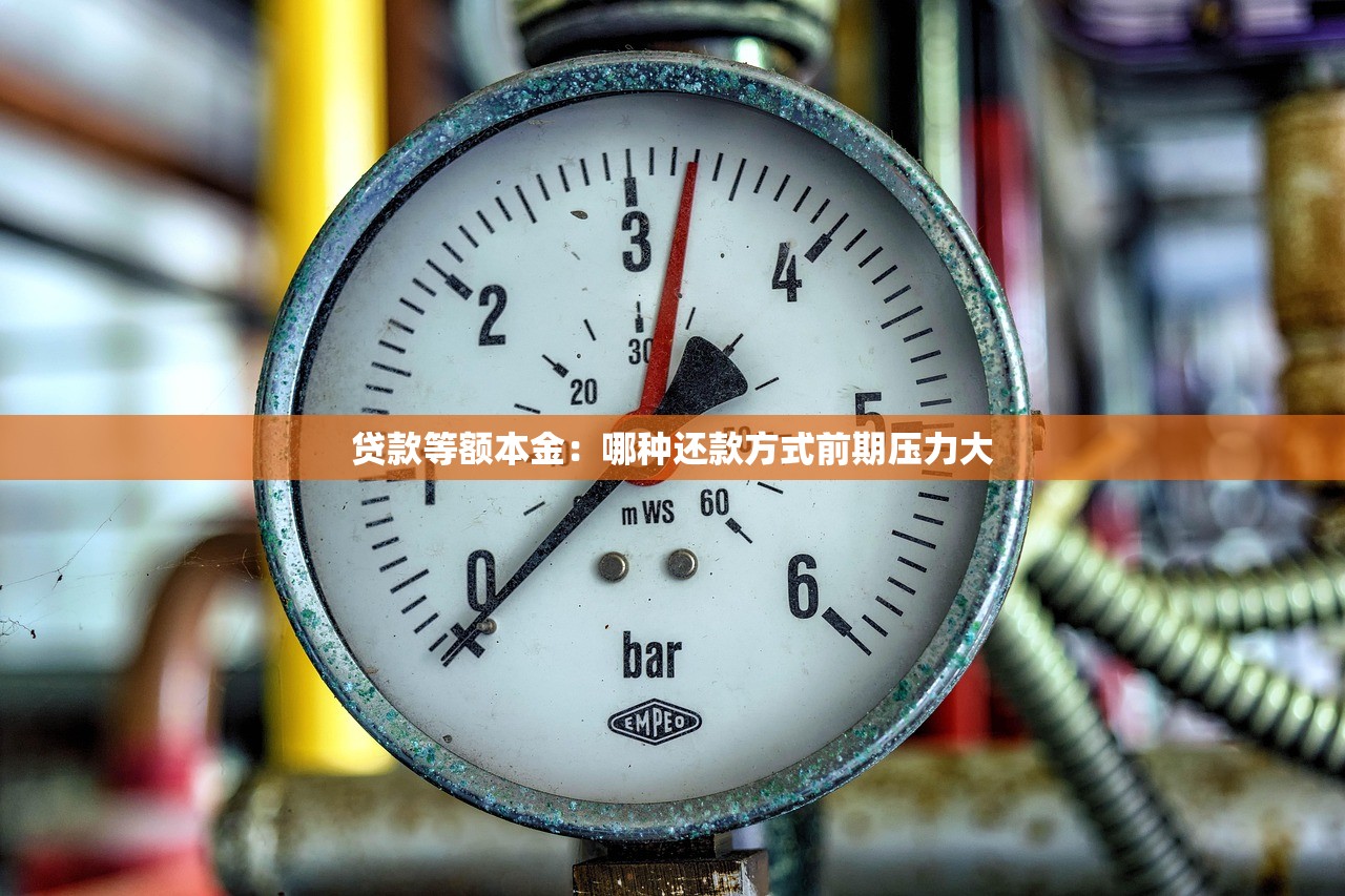 贷款等额本金：哪种还款方式前期压力大