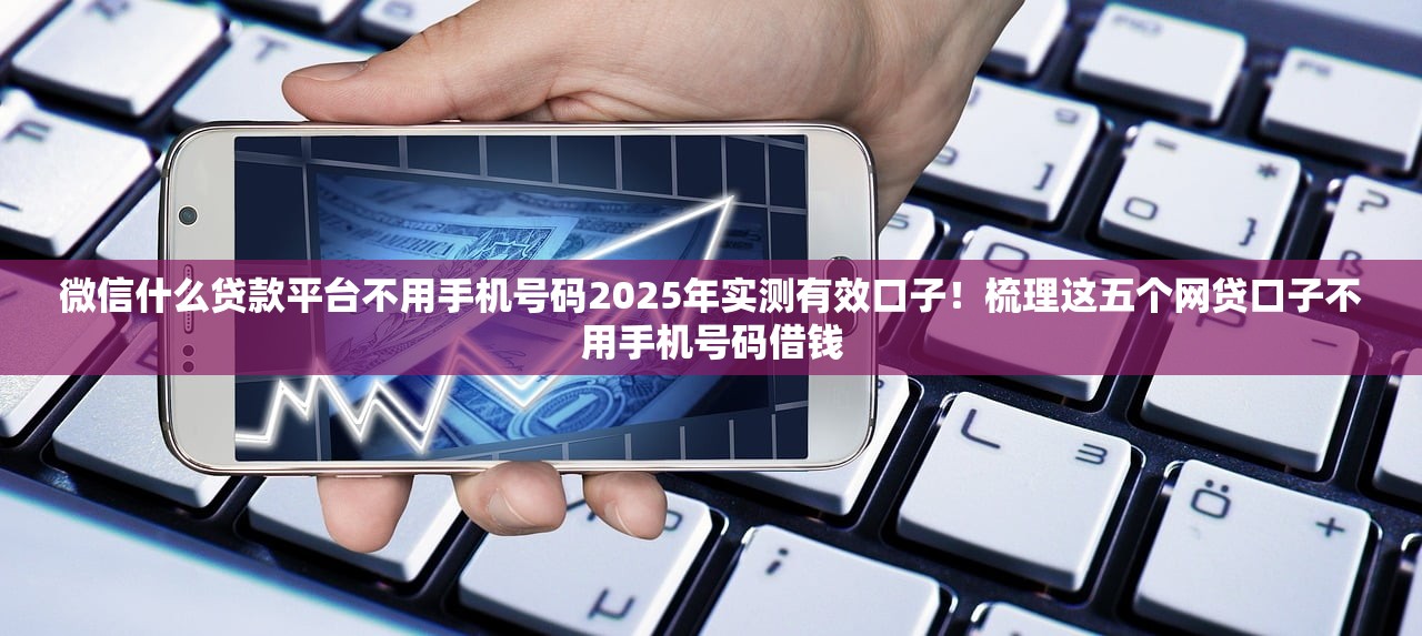 微信什么贷款平台不用手机号码2025年实测有效口子！梳理这五个网贷口子不用手机号码借钱