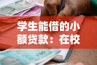 学生能借的小额贷款：在校生如何申请低息小额借款