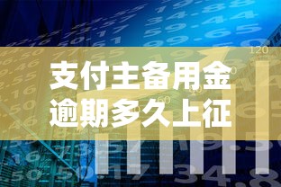 支付主备用金逾期多久上征信？分享6个类似高炮口子的平台