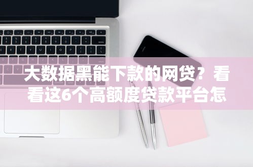大数据黑能下款的网贷？看看这6个高额度贷款平台怎么样