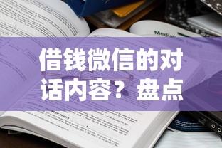 借钱微信的对话内容？盘点8个好用的借钱平台给你参考