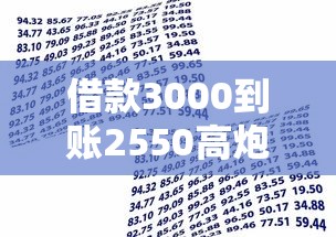借款3000到账2550高炮？盘点最新5个公积金贷款的平台