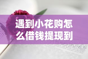 遇到小花购怎么借钱提现到微信怎么办？或可尝试这7个黑白花户必过的贷款平台