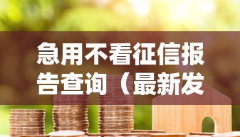 急用不看征信报告查询（最新发布！）5个贷款平台代理