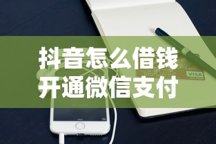 抖音怎么借钱开通微信支付？这6个二手车贷款平台好可以试试