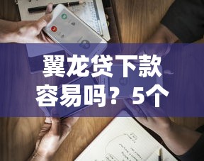 翼龙贷下款容易吗？5个平台试试看哪个能下款