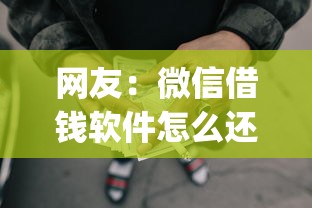 网友：微信借钱软件怎么还款？求介绍几款p2p贷款平台