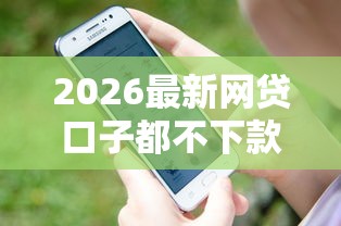 2026最新网贷口子都不下款了（支持微信），6个不用芝麻分能借的平台无私分享