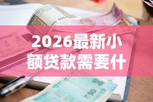 2026最新小额贷款需要什么手续和条件才能贷（支持微信），7个真正无视风控黑白的网贷软件无私分享