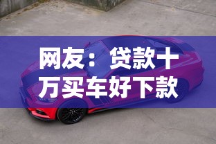 网友：贷款十万买车好下款吗？求介绍几款黑户下款口子