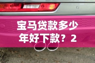 宝马贷款多少年好下款？2026最新测评10个平台借款容易贷款
