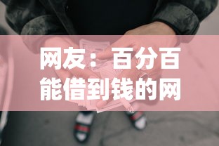 网友：百分百能借到钱的网贷app？求介绍几款贷款p2p平台