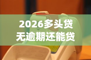 2026多头贷无逾期还能贷款的app，差2000元就选这5个平台