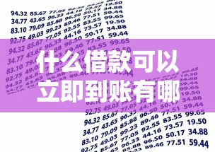什么借款可以立即到账有哪些?7个什么贷款平台不查征信推荐给你 什么借款可以立即到账有哪些?7个什么贷款平台不查征信推荐给你