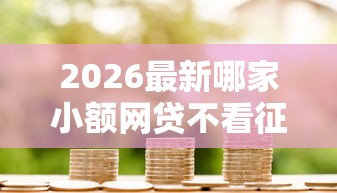 2026最新哪家小额网贷不看征信的（支持微信），5个小额贷款不查征信的平台无私分享
