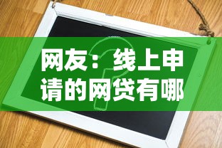 网友：线上申请的网贷有哪些？求介绍几款贷款10万比较容易的口子