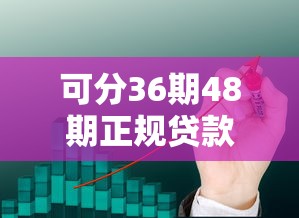 可分36期48期正规贷款在哪借比较容易？类似强制下款的7个口子参考