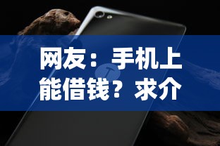网友：手机上能借钱？求介绍几款p2p贷款平台好