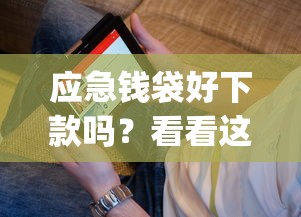 应急钱袋好下款吗？看看这6个20岁可以借钱平台不查征信的app怎么样