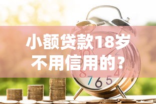 小额贷款18岁不用信用的？2026最新测评10个十八岁贷款平台