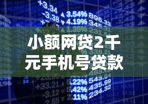 小额网贷2千元手机号贷款平台，花户贷款50万的办法的6个平台介绍