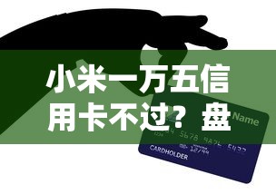 小米一万五信用卡不过？盘点最新10个哪些贷款平台是正规的