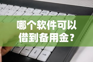 哪个软件可以借到备用金？看看这8个无视风控不看征信的网贷怎么样