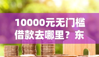 10000元无门槛借款去哪里？东莞房产1抵不看征信看这6个平台