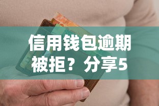 信用钱包逾期被拒？分享5个类似高炮口子的平台