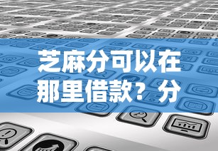 芝麻分可以在那里借款？分享7个类似高炮口子的平台