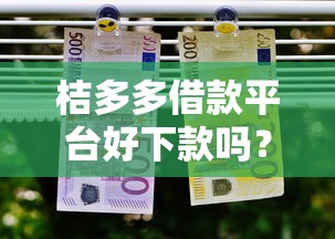 桔多多借款平台好下款吗？这7个通过高的借款平台值得一试