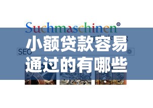 小额贷款容易通过的有哪些平台就选这5个1千元平台容易借钱