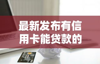 最新发布有信用卡能贷款的平台，私人借钱3000元有这7个渠道
