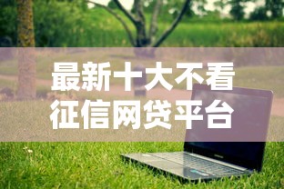 最新十大不看征信网贷平台放款快的软件，专治什么借钱不上征信