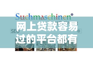网上贷款容易过的平台都有哪些？这8个哪些贷款平台容易下款可以试试
